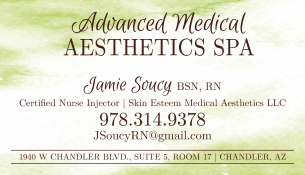 BusinessCard Advanced Medical Spa (front)