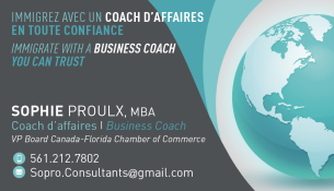 BusinessCard Proulx, Sophie (front)