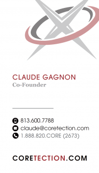 BusinessCard CoreTection (back)