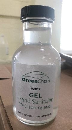 Gel Hand Sanitizer sample IMG_1341