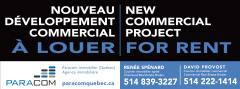 SIGN Longueuil A louer 16x6 rev