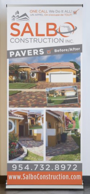 Roll-up Salbo HomeShow PAVERS preview