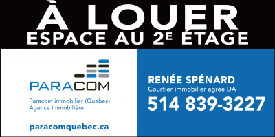 SIGN 8x4 Paracom Espace A louer 2e